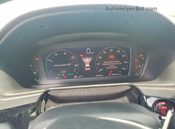 1HGCY2F77SA009864 2025 HONDA ACCORD Gray Vista del cuadro de instrumentos