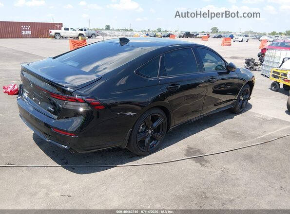 1HGCY2F77SA090882 2025 HONDA ACCORD Black Задня права чверть