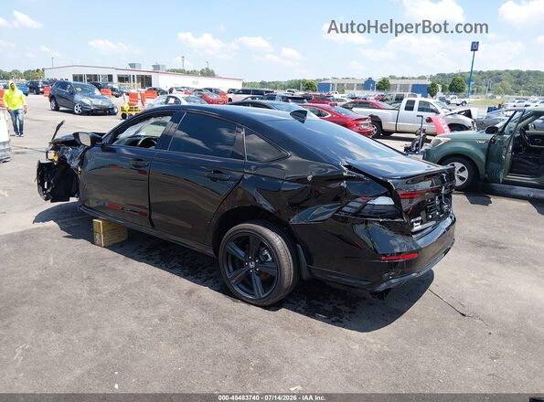 1HGCY2F77SA090882 2025 HONDA ACCORD Black Задня ліва чверть