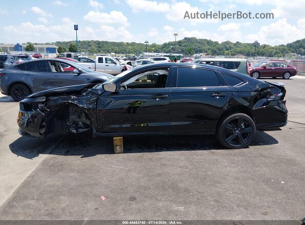 1HGCY2F77SA090882 2025 HONDA ACCORD Black Вид спереду