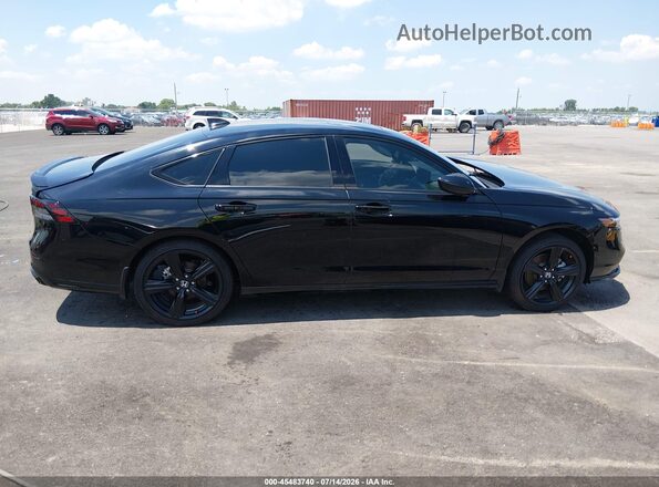 1HGCY2F77SA090882 2025 HONDA ACCORD Black Панорамний вид салону 360°