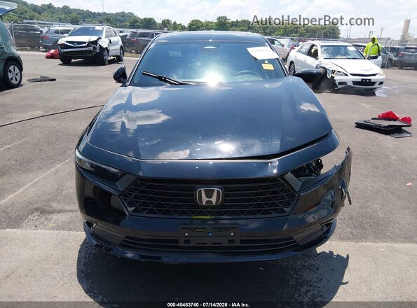 1HGCY2F77SA090882 2025 HONDA ACCORD Black Вид задньої частини салону