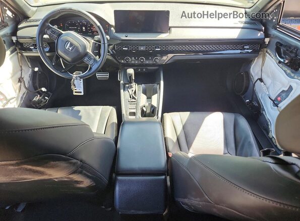1HGCY2F79PA003037 2023 HONDA ACCORD Gray Widok deski rozdzielczej