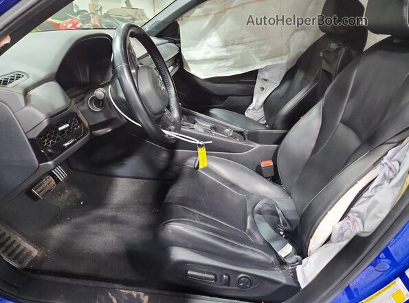 1HGCY2F79PA005726 2023 HONDA ACCORD Blue Widok wnętrza z przodu