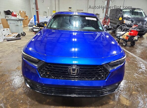 1HGCY2F79PA005726 2023 HONDA ACCORD Blue Widok z przodu