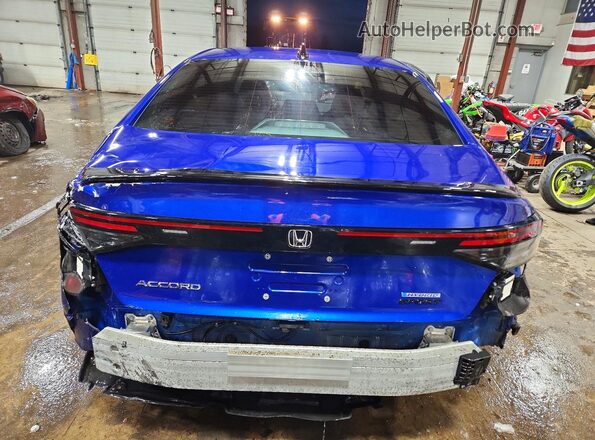 1HGCY2F79PA005726 2023 HONDA ACCORD Blue Widok z tyłu