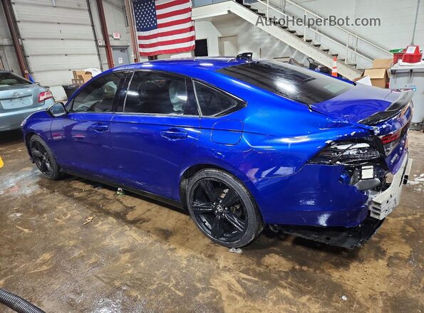 1HGCY2F79PA005726 2023 HONDA ACCORD Blue Tył lewy