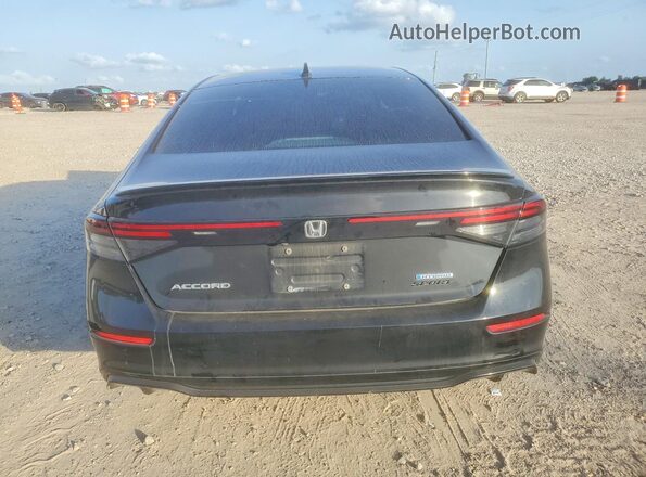 1HGCY2F79PA030514 2023 HONDA ACCORD Black Rear right