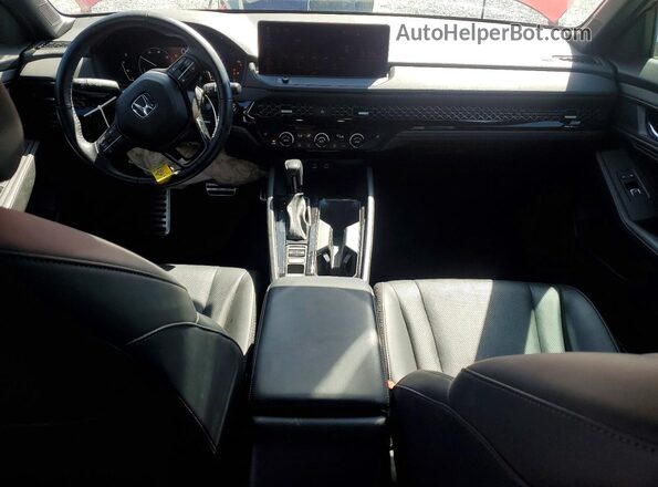 1HGCY2F79PA063190 2023 HONDA ACCORD Red Dashboard view