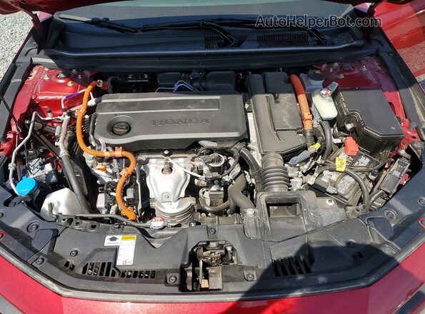 1HGCY2F79PA063190 2023 HONDA ACCORD Red Rear interior view