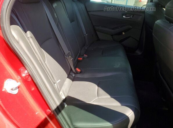 1HGCY2F79PA063190 2023 HONDA ACCORD Red Rear seats view