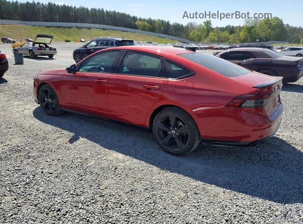 1HGCY2F79PA063190 2023 HONDA ACCORD Red Rear left