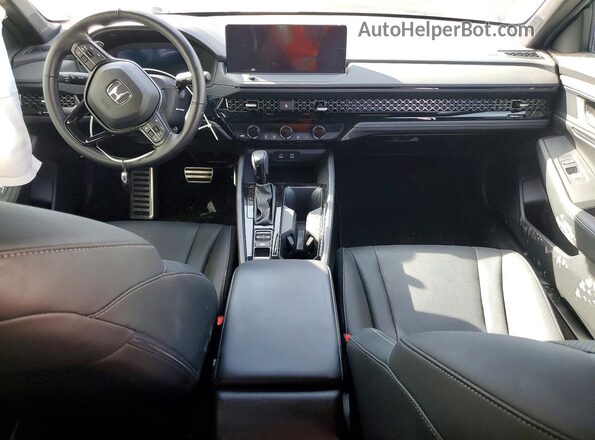 1HGCY2F79RA032766 2024 HONDA ACCORD Black Вид панелі приладів