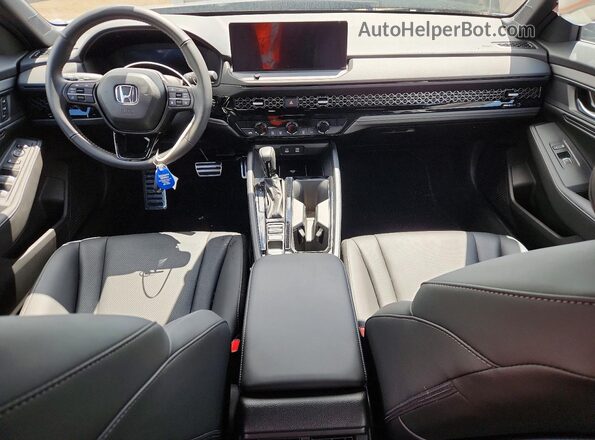 1HGCY2F79SA096313 2025 HONDA ACCORD Серый Вид панели приборов