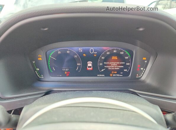 1HGCY2F79SA096313 2025 HONDA ACCORD Серый Вид щитка приборов