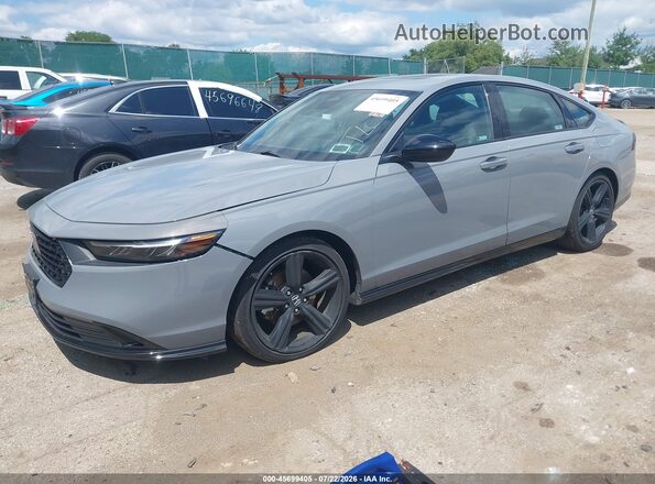 1HGCY2F7XPA037259 2023 HONDA ACCORD Gray Przód lewy
