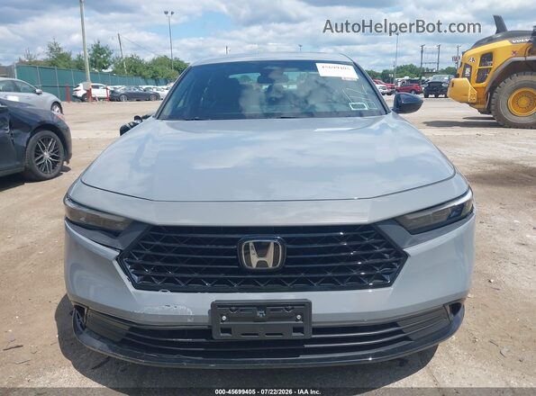 1HGCY2F7XPA037259 2023 HONDA ACCORD Gray Widok zestawu wskaźników