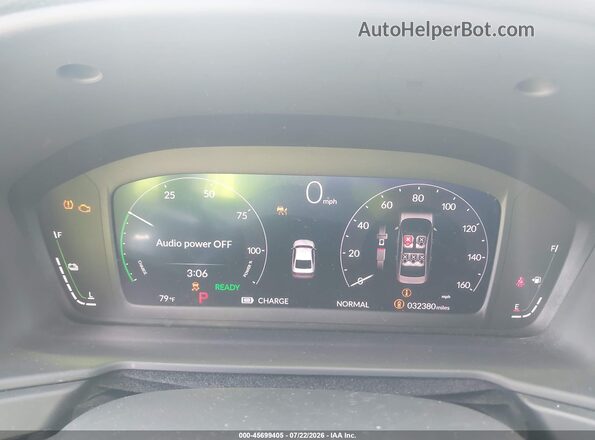 1HGCY2F7XPA037259 2023 HONDA ACCORD Gray Widok tylnych siedzeń