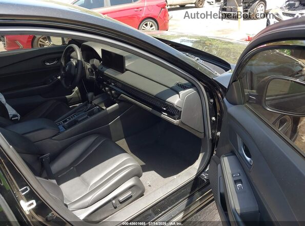 1HGCY2F7XSA034483 2025 HONDA ACCORD Black Front interior view