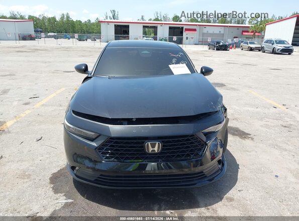 1HGCY2F7XSA034483 2025 HONDA ACCORD Black Front view