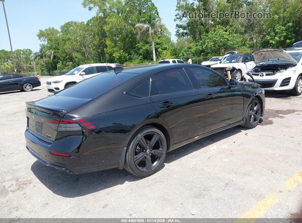1HGCY2F7XSA034483 2025 HONDA ACCORD Black Rear right