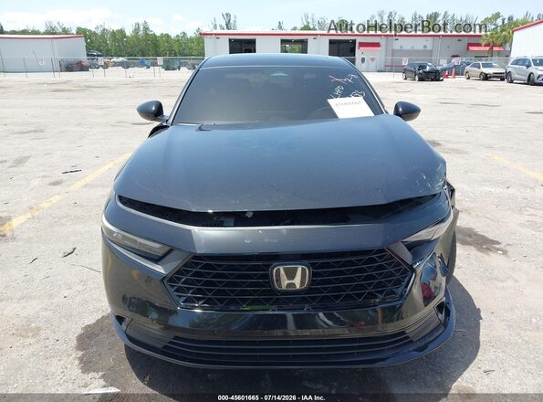1HGCY2F7XSA034483 2025 HONDA ACCORD Black Instrument cluster view
