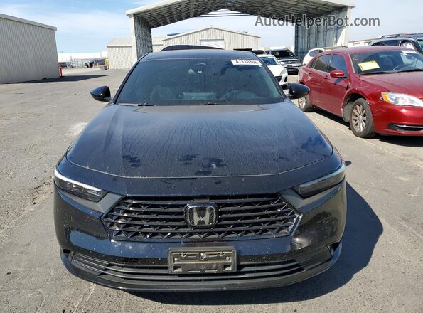 1HGCY2F7XSA039845 2025 HONDA ACCORD Black Դիմացի տեսք