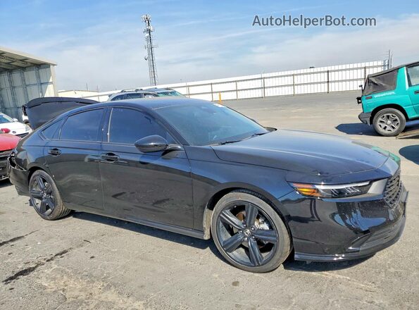 1HGCY2F7XSA039845 2025 HONDA ACCORD Black Առջևի աջ
