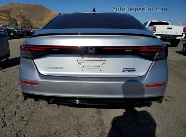 1HGCY2F7XSA074904 2025 HONDA ACCORD Silver Rear view