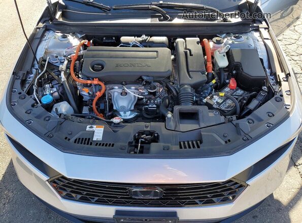1HGCY2F7XSA074904 2025 HONDA ACCORD Silver Rear interior view