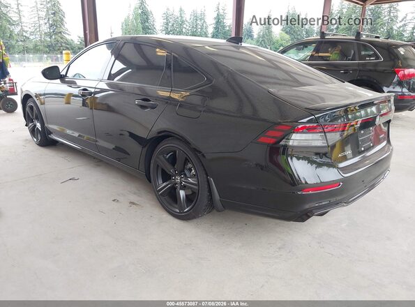 1HGCY2F7XSA097633 2025 HONDA ACCORD Black Задня ліва чверть