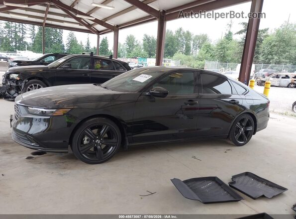 1HGCY2F7XSA097633 2025 HONDA ACCORD Black Панорамний вид салону 360°