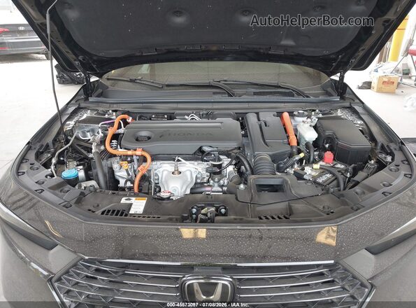 1HGCY2F7XSA097633 2025 HONDA ACCORD Black Вид ззаду