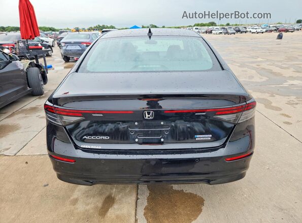 1HGCY2F80RA064191 2024 HONDA ACCORD Black Rear view