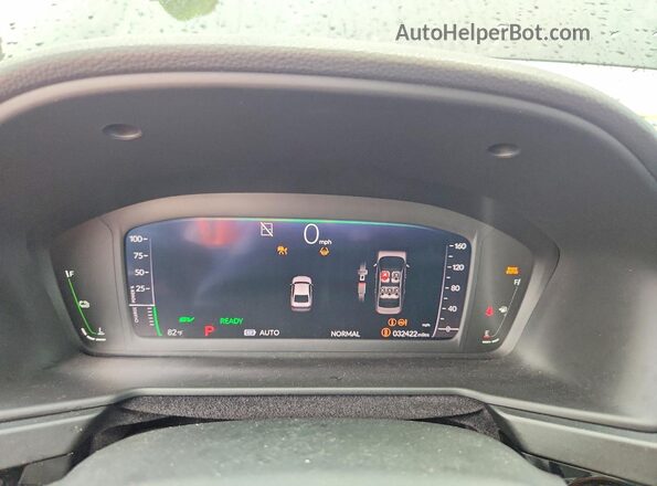 1HGCY2F80RA064191 2024 HONDA ACCORD Black Instrument cluster view