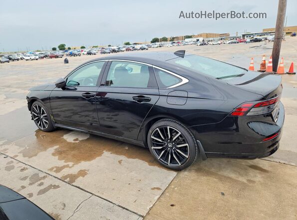 1HGCY2F80RA064191 2024 HONDA ACCORD Black Rear left