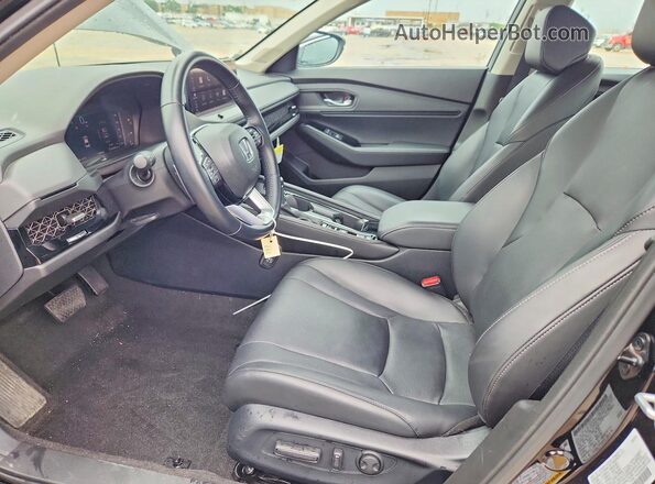 1HGCY2F80RA064191 2024 HONDA ACCORD Black Front interior view