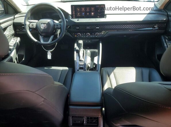 1HGCY2F80SA034307 2025 HONDA ACCORD Blue Widok deski rozdzielczej