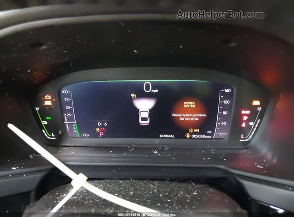 1HGCY2F80SA055674 2025 HONDA ACCORD Gray Rear seats view