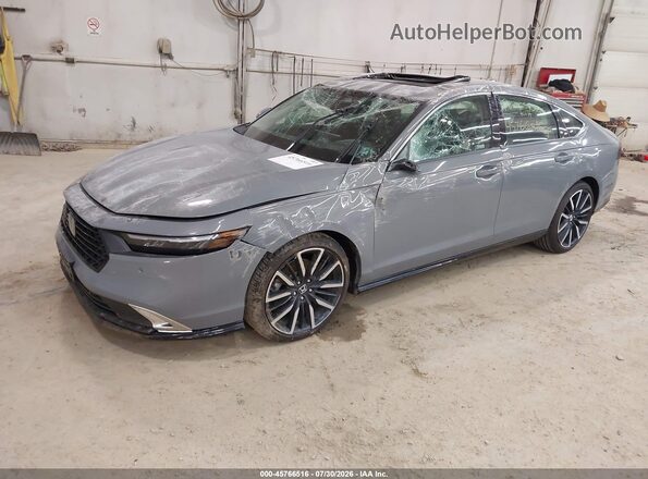 1HGCY2F80SA055674 2025 HONDA ACCORD Gray Front left