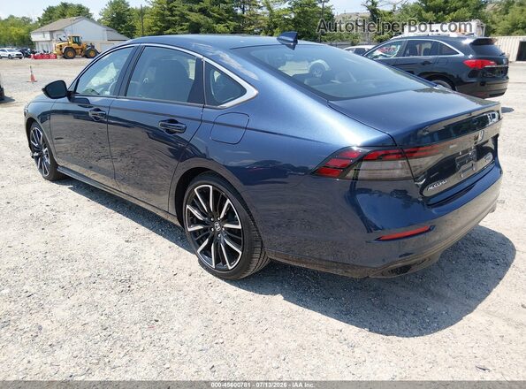 1HGCY2F80SA085306 2025 HONDA ACCORD Blue უკანა მარცხენა