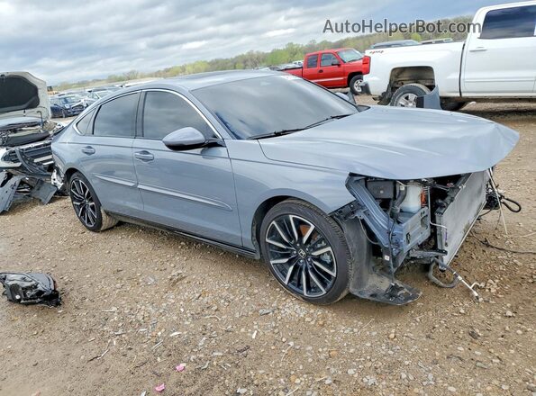 1HGCY2F81PA006975 2023 HONDA ACCORD Gray Przód prawy