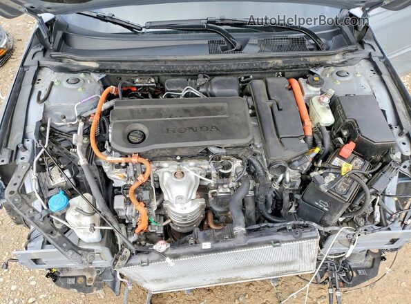 1HGCY2F81PA006975 2023 HONDA ACCORD Gray Widok wnętrza z tyłu