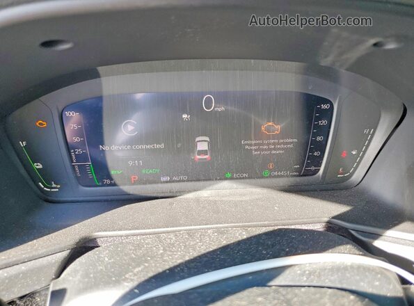 1HGCY2F81PA030855 2023 HONDA ACCORD Blue ხელსაწყოთა პანელის ხედი
