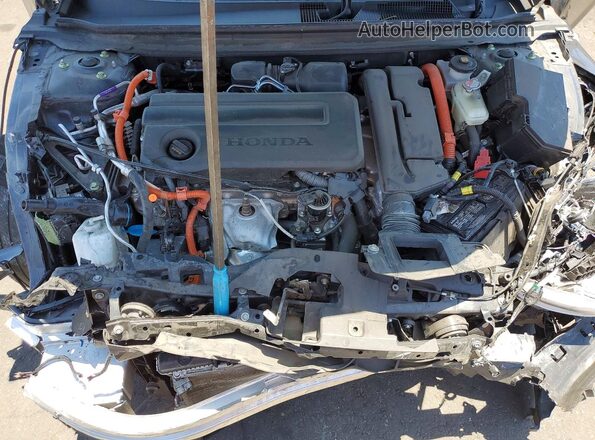 1HGCY2F81PA038793 2023 HONDA ACCORD Gray Սալոնի հետևի տեսք