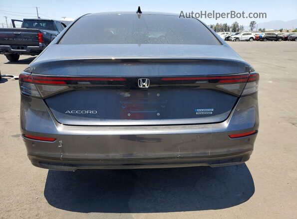 1HGCY2F81PA038793 2023 HONDA ACCORD Gray Հետևի տեսք