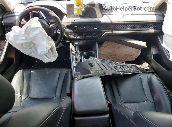 1HGCY2F81PA038793 2023 HONDA ACCORD Gray Առջևի վահանակի տեսք