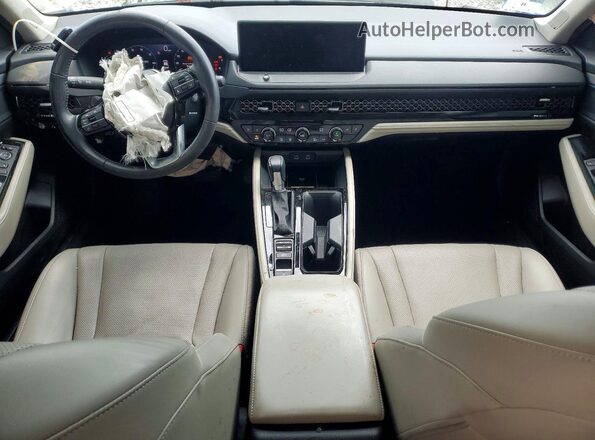 1HGCY2F81RA072333 2024 HONDA ACCORD Белый Вид панели приборов