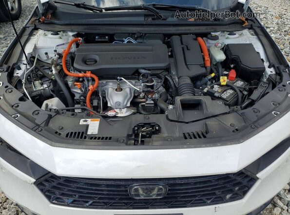 1HGCY2F81RA072333 2024 HONDA ACCORD Белый Вид задней части салона