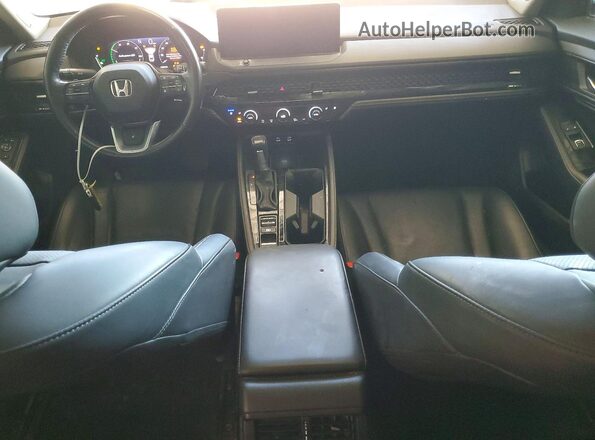 1HGCY2F81SA001610 2025 HONDA ACCORD Серый Вид панели приборов